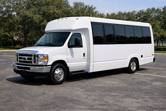 18-passenger minibus available for charter in Kirkland, WA